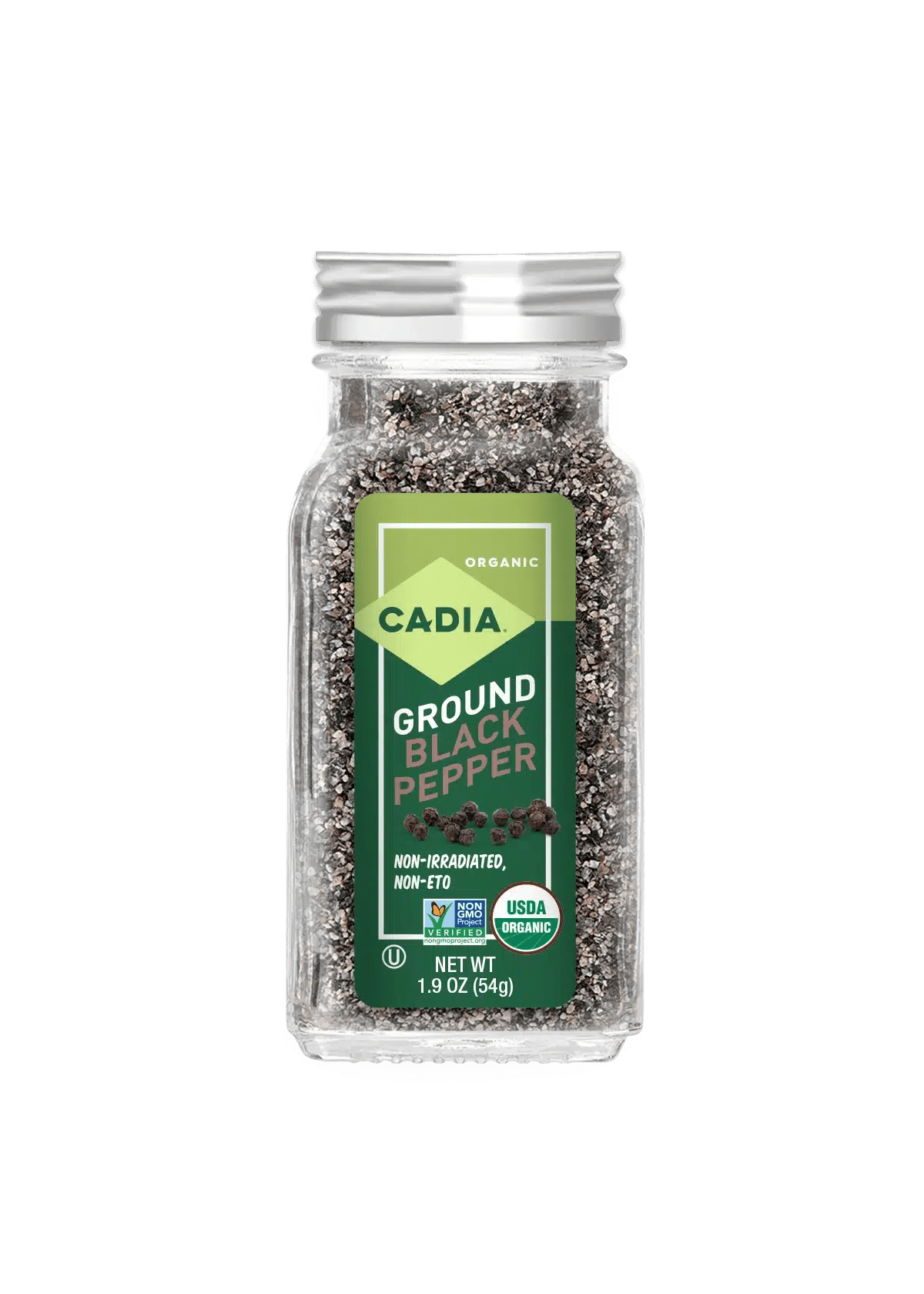 CADIA Organic Ground Black Pepper