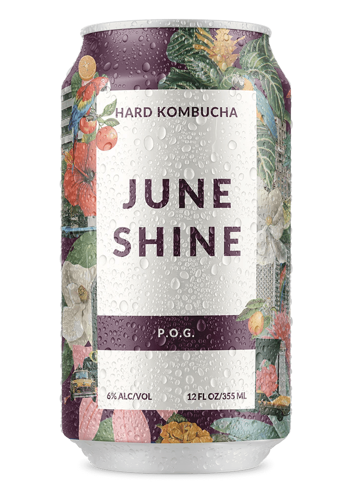 JUNESHINE P.O.G. Hard Kombucha 12oz