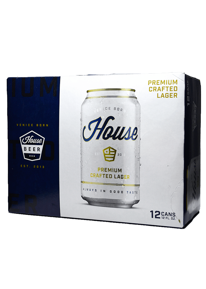 HOUSE BEER Premium Crafted Lager 12 Pack