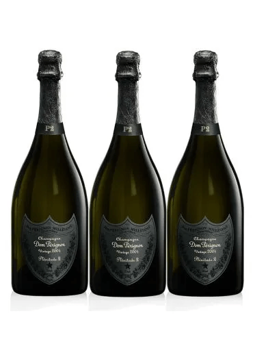 DOM PERIGNON Plénitude P2 2004 (3 Bottle Case)