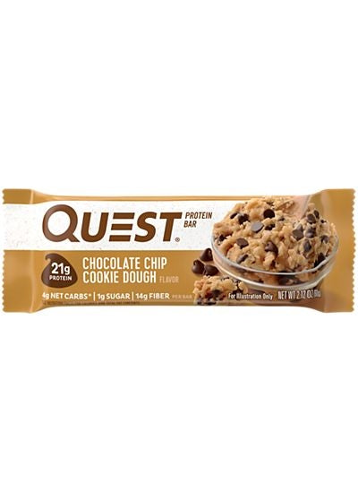 QUEST NUTRITION Chocolate Chip Cookie Dough Protein Bar