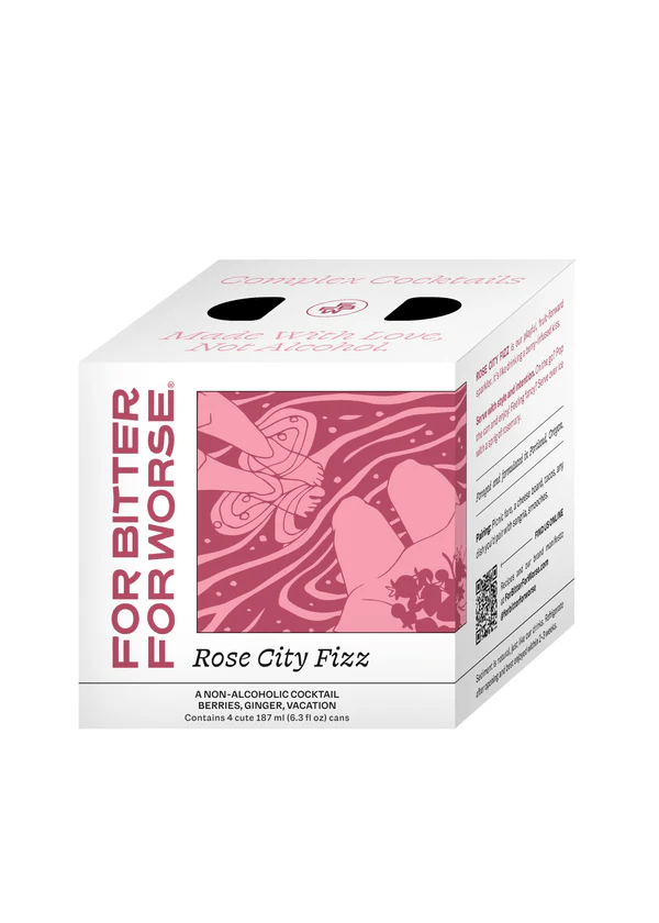 FOR BITTER FOR WORSE Rose City Fizz 4 Pack