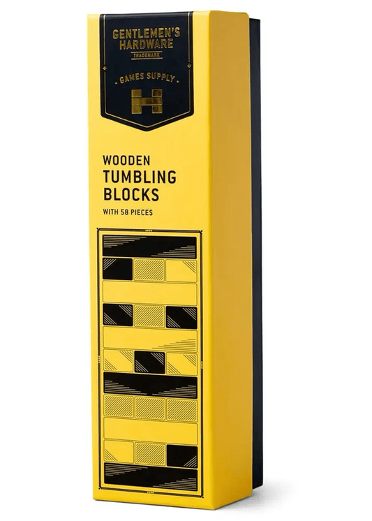 GENTLEMAN'S HARDWARE Wooden Tumbling Blocks