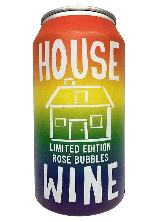 HOUSE WINE Rainbow Edition Rosé Bubbles 2022