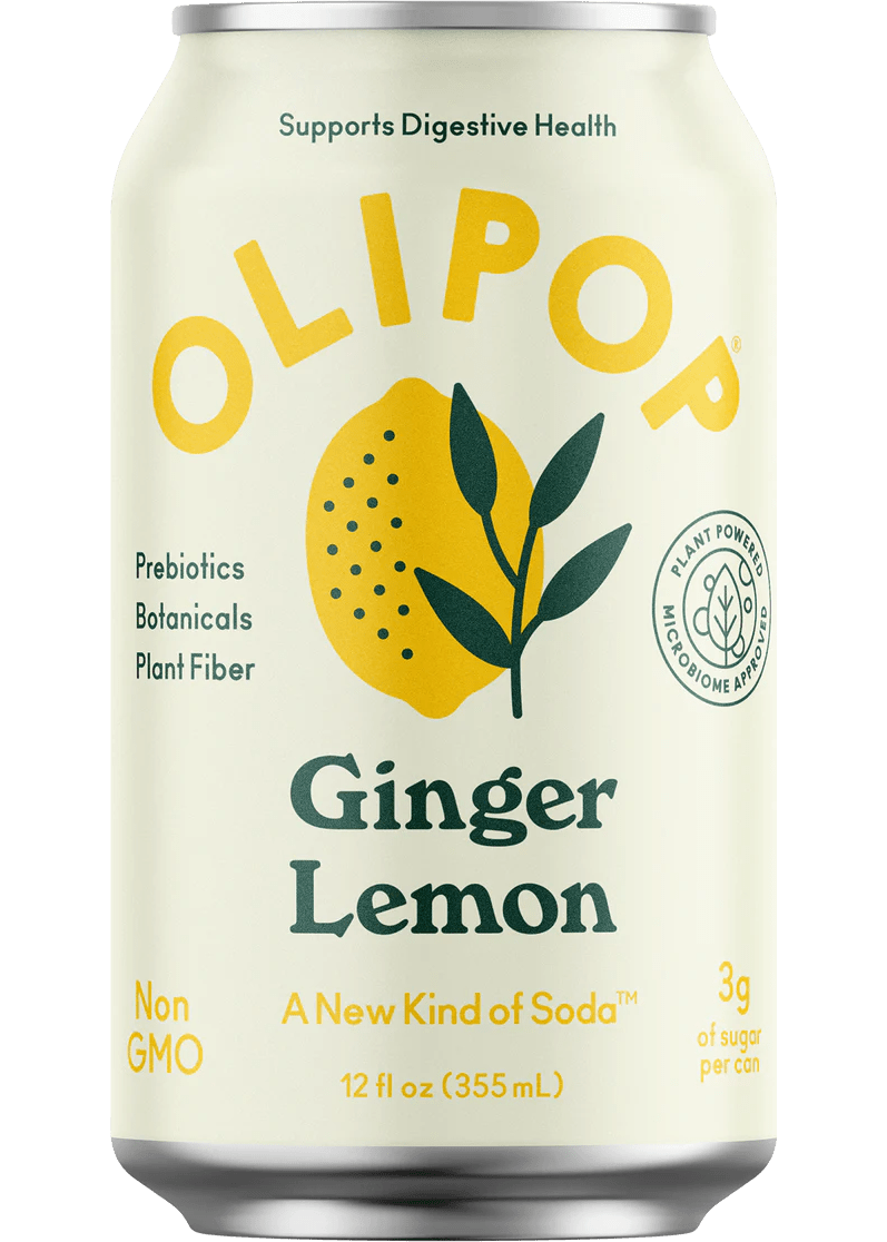 OLIPOP Ginger Lemon