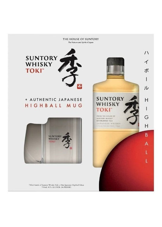 SUNTORY Toki Japanese Whiskey Gift Set