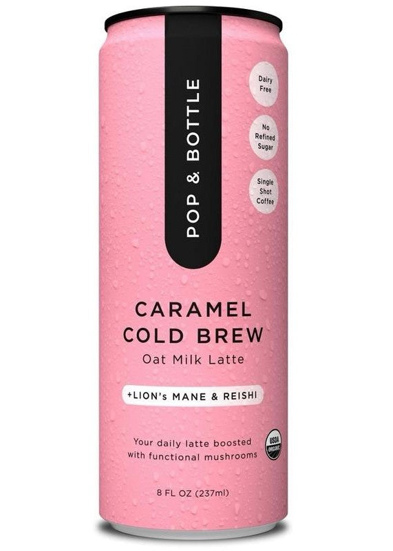 POP & BOTTLE Caramel Cold Brew Oat Milk Latte