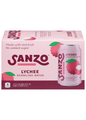 SANZO Lychee Sparkling Water 6pk