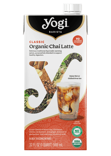 YOGI TEAS Classic Chai Barista Latte