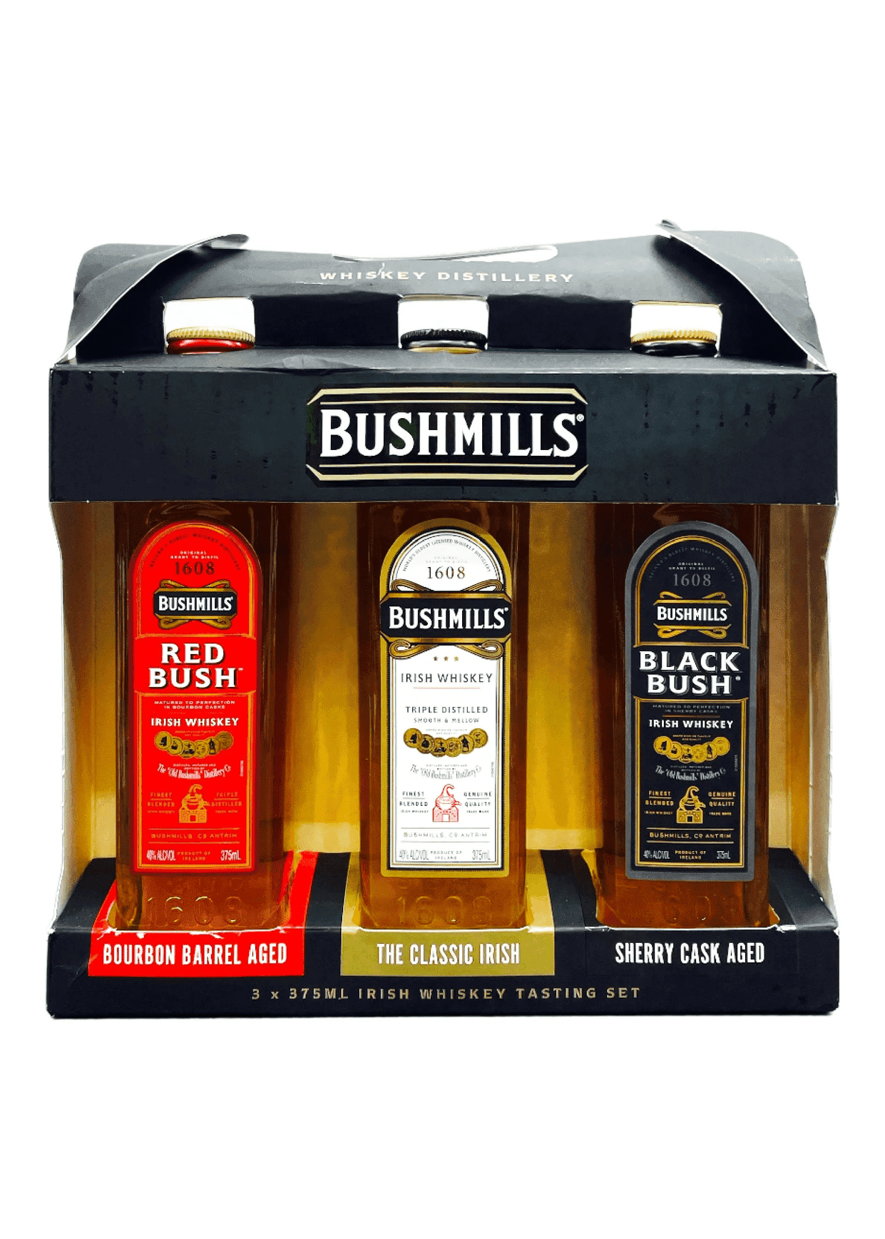 Bush Mill BUSHMILLS 3 Bottle Gift Pack 375ml – Howden Market