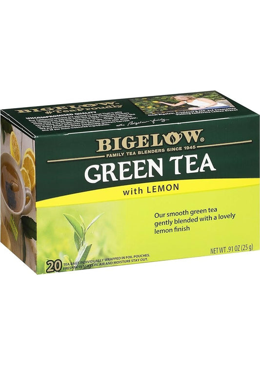 BIGELOW Decaffeinated Green Tea With Lemon