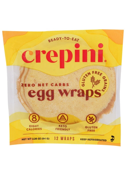 CREPINI Gluten Free Egg Wraps