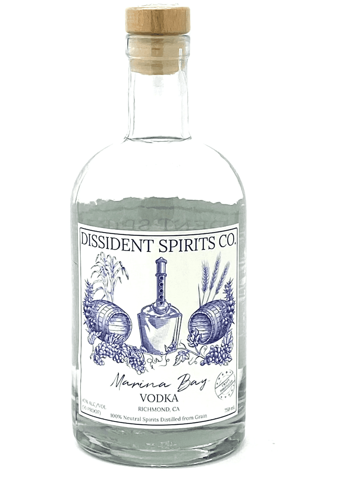 DISSIDENT SPIRITS CO. Marina Bay Vodka