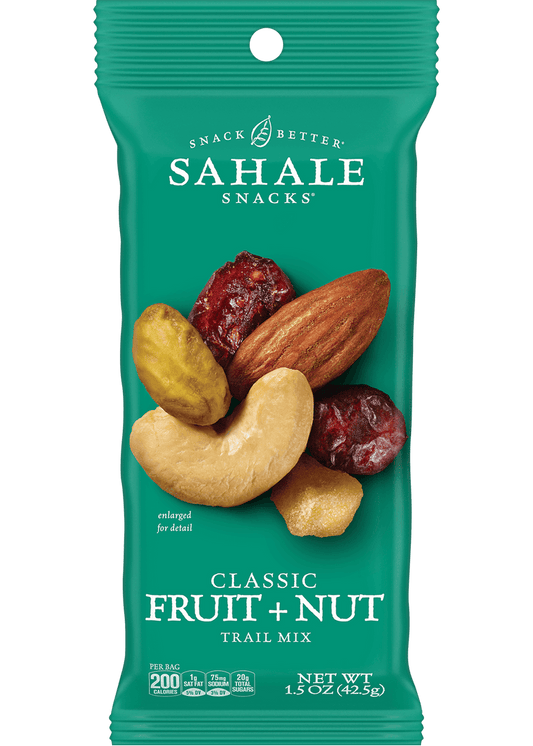 SAHALE SNACKS Classic Fruit and Nut Trail Mix 1.5oz