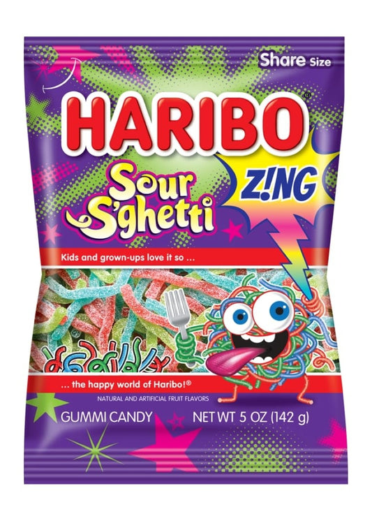 HARIBO Sour S'ghetti Gummy Candy