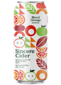 SINCERE CIDER Seasonal Blood Orange