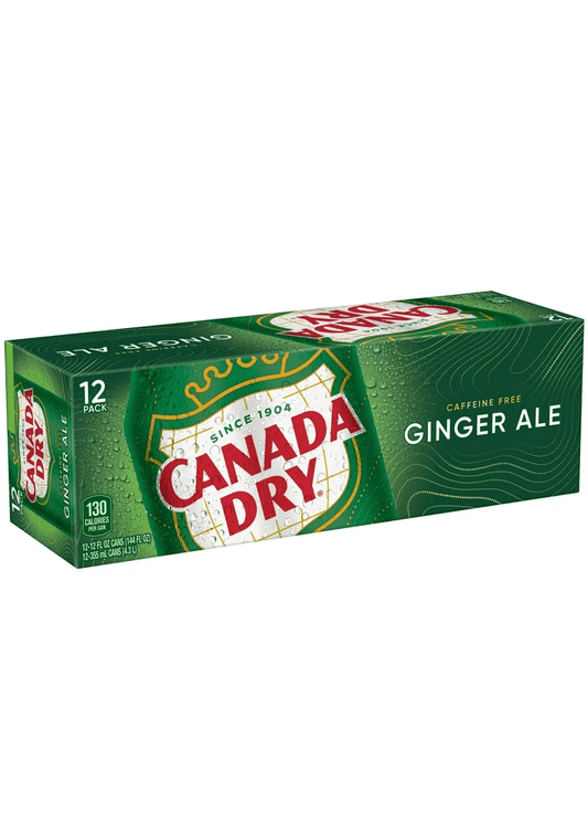 CANADA DRY Ginger Ale 12 Pack