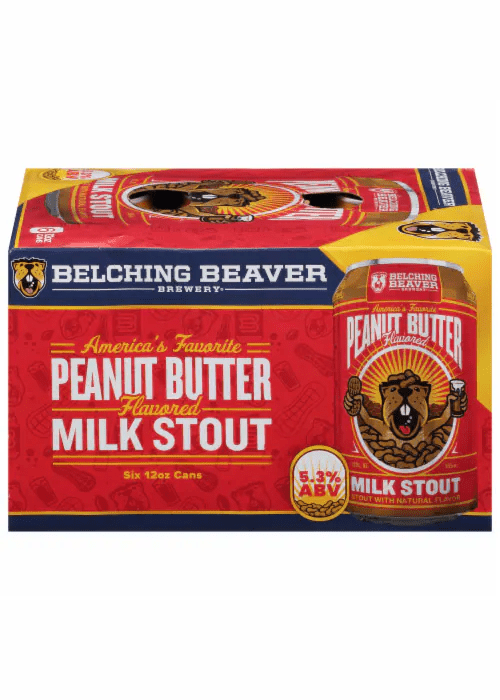 BELCHING BEAVER Peanut Butter Milk Stout 6pk