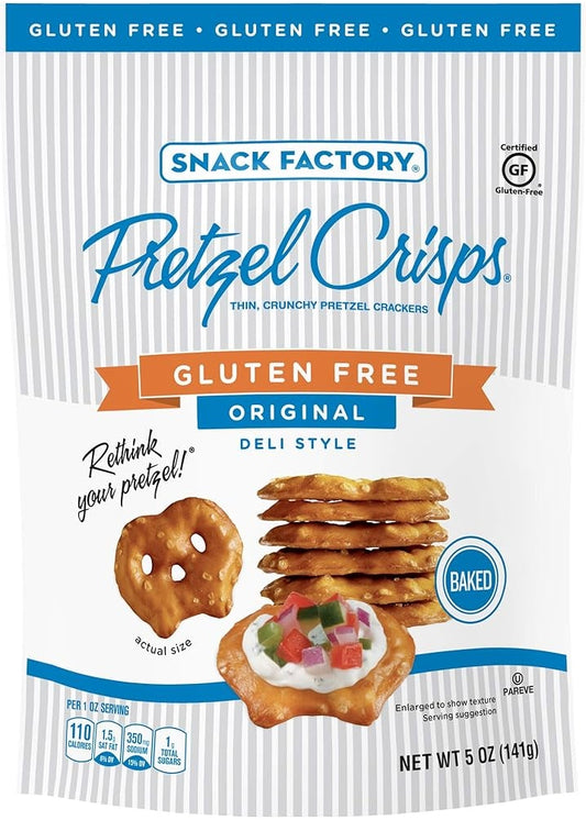 SNACK FACTORY Gluten Free Original Pretzels