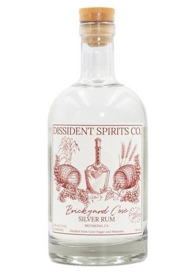 DISSIDENT SPIRITS CO. Brickyard Cove Silver Rum