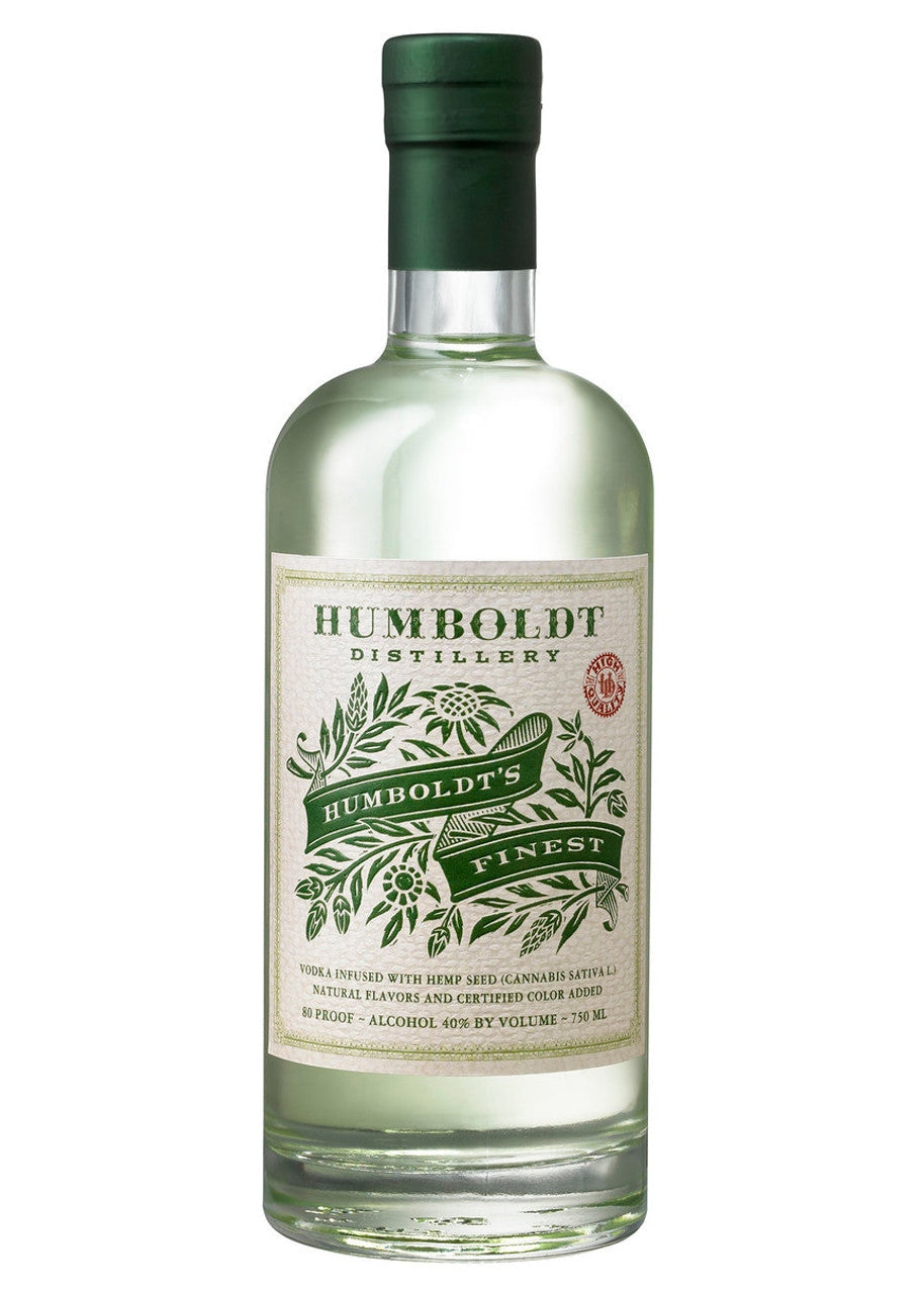 HUMBOLDT DISTILLERY Humboldt's Finest Hemp-Seed Infused Vodka