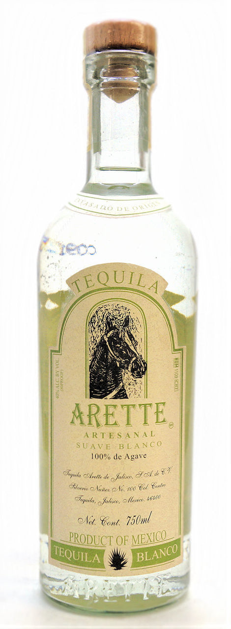 ARETTE Artesenal Blanco Suave Tequila