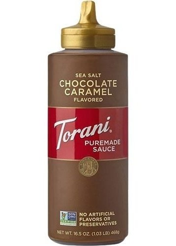 TORANI Chocolate Caramel Sauce 16.5oz