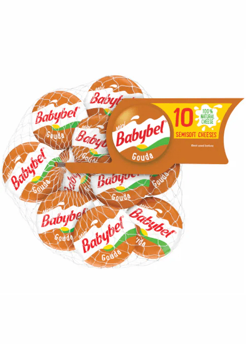 BABYBEL Semi-Soft Gouda Cheese Mini 10ct