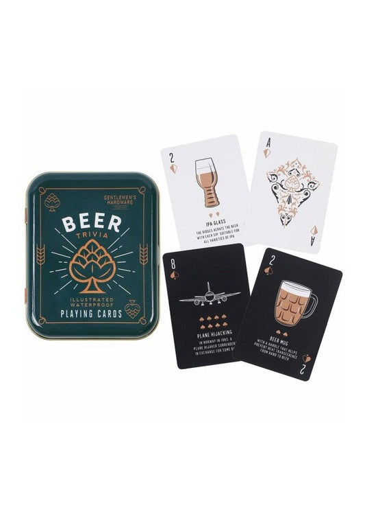 GENTLEMEN'S HARDWARE Beer Trivia Playing Cards