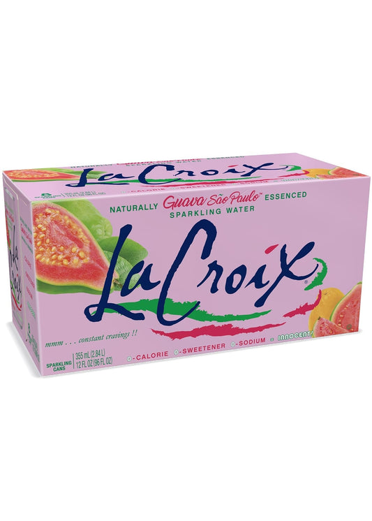 LA CROIX Guava Sao Paulo 12 Pack