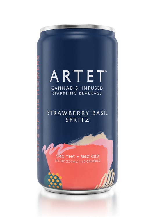 ARTET Strawberry Basil Spritz