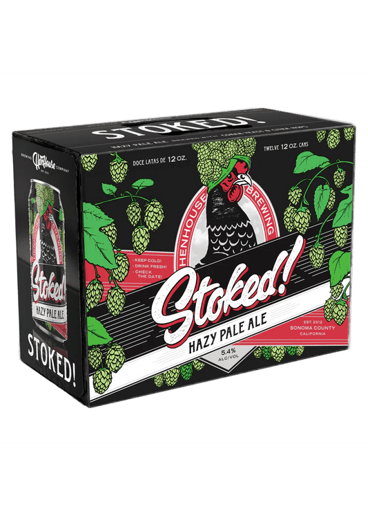 HEN HOUSE BREWING Stoked Hazy Pale Ale 12 Pack