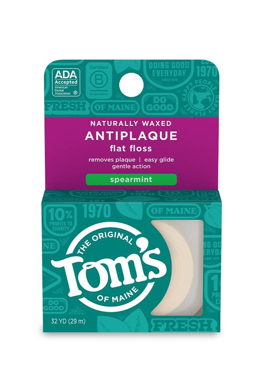 TOM'S OF MAINE Antiplaque Spearmint Dental Floss