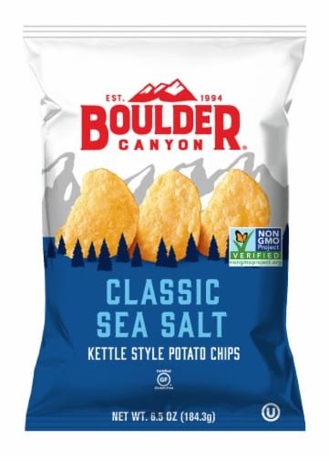 BOULDER CANYON Classic Sea Salt Chips