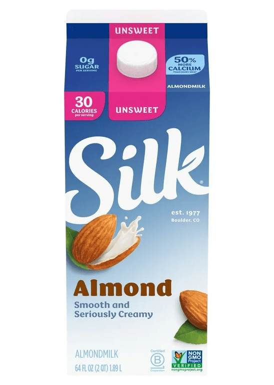 SILK Original Unsweetened Almond Milk – Howden Market