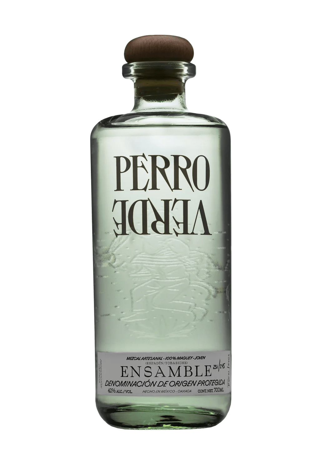 PERRO VERDE Mezcal Ensamble Espadín + Tobasiche