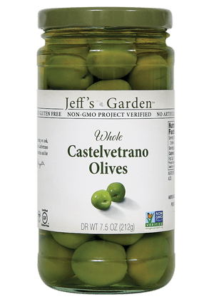 JEFF'S GARDEN Whole Castelvetrano Olives