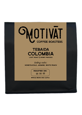 MOTIVĀT COFFEE ROASTERS Tebaida Colombia Medium Roast