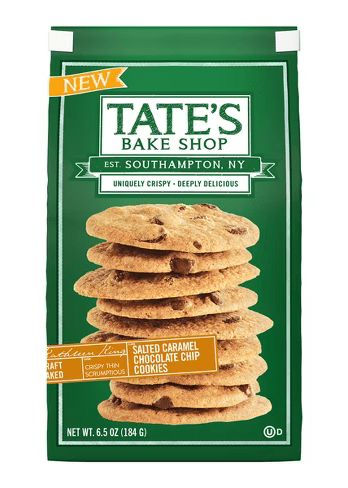 TATE'S BAKE SHOP Salted Caramel Chocolate Chip Cookies