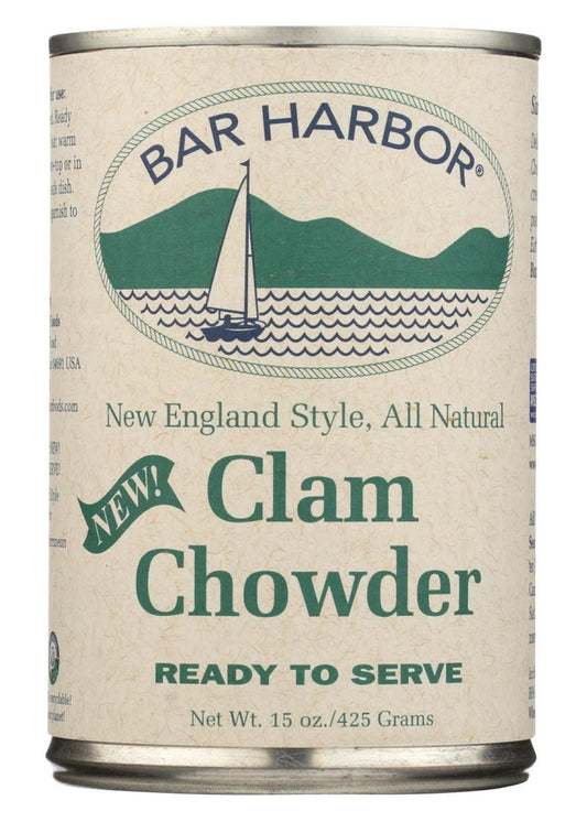 BAR HARBOR New England Style All Natural Clam Chowder