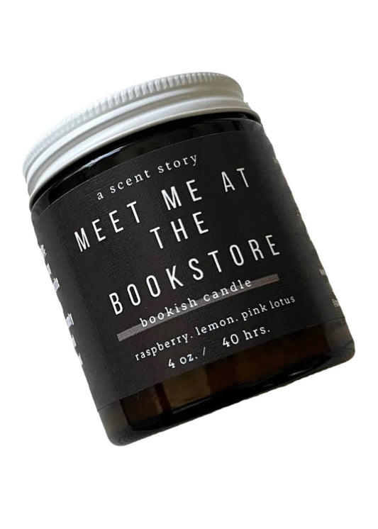 A SCENT STORY Meet Me At The Bookstore Small Candle