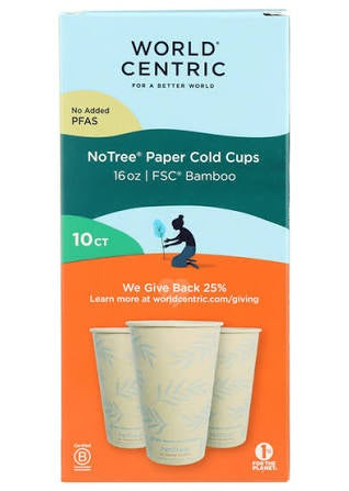 WORLD CENTRIC Paper Cold Cups