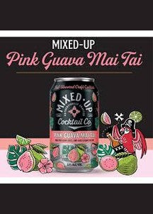 MIXED•UP COCKTAILS Pink Guva Mai Tai
