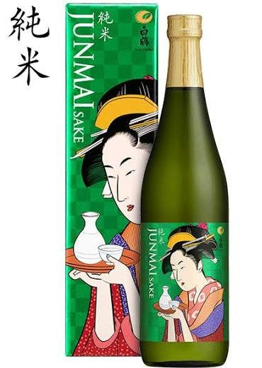 HAKUSHIKA Ukiyo-E Junmai Sake