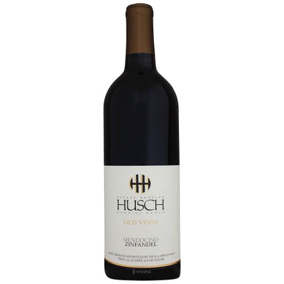 HUSCH Old Vines Mendocino Zinfandel  2024