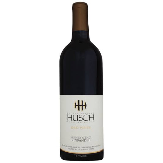 HUSCH Old Vines Mendocino Zinfandel  2024