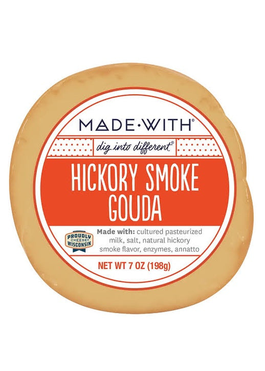 MADE WITH Hickory  Smoke Gouda