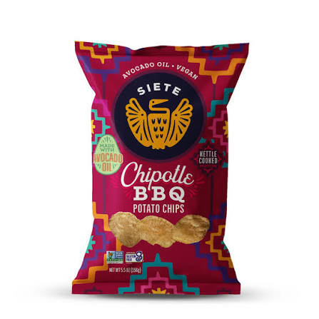 SIETE Chipotle BBQ Potato Chips