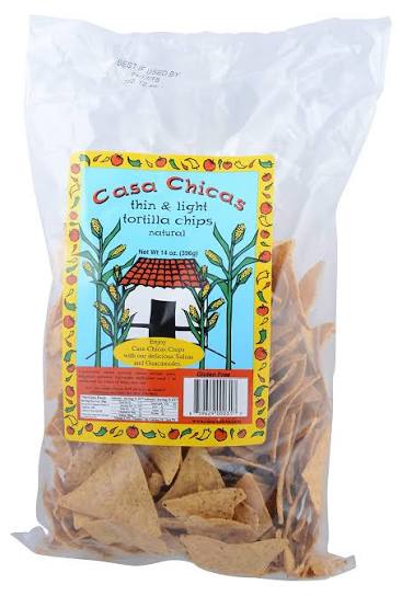 CASA CHICAS Thin&Light Tortilla Chips