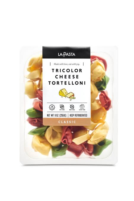 LA PASTA Tortellini Tricolor Cheese 9oz